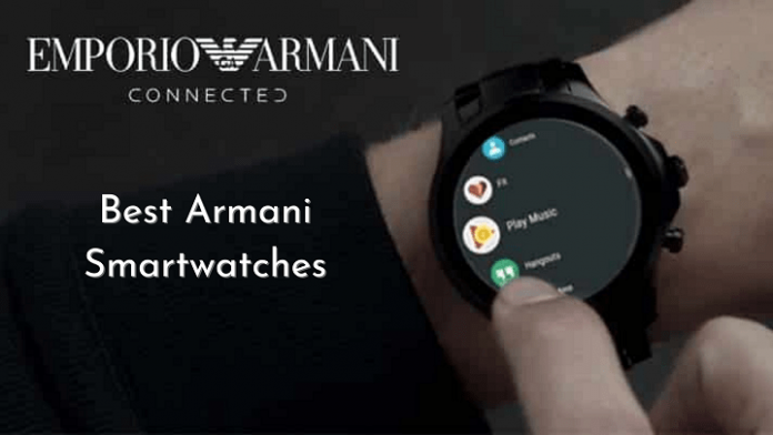 Armani smartwatches 2021