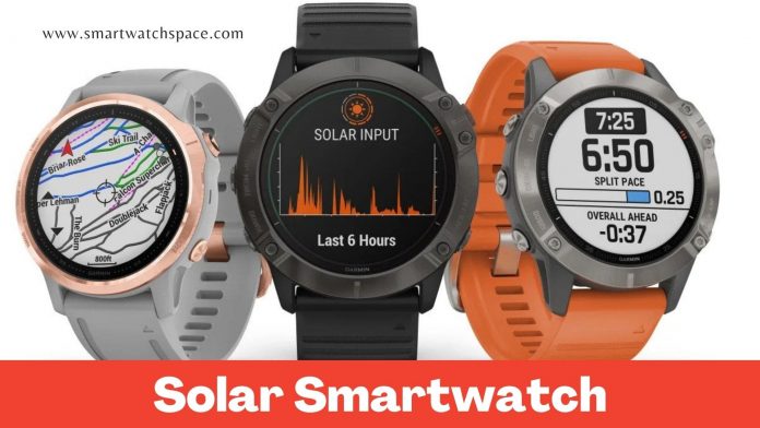 Solar Smartwatches