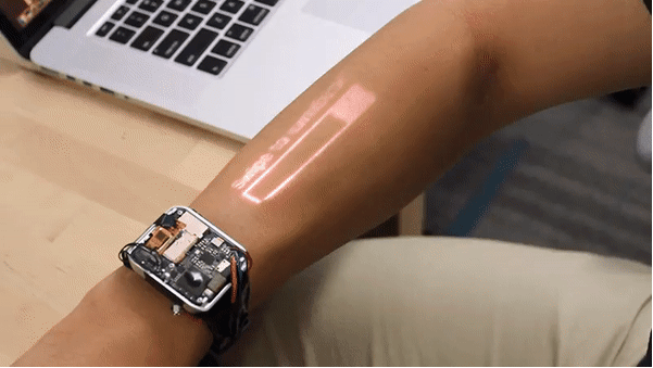 Smartwatch with 3D functionality