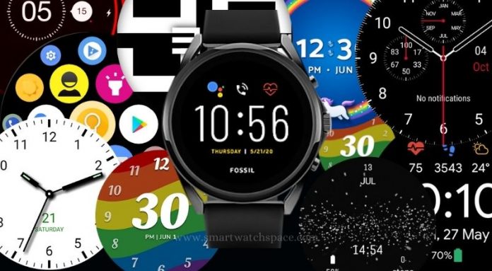 Fossil Watch faces