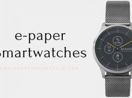 e-paper smartwatches