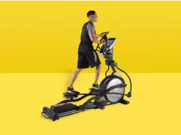 Fitness tracker for elliptical