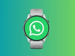 WhatsApp on smartwatch