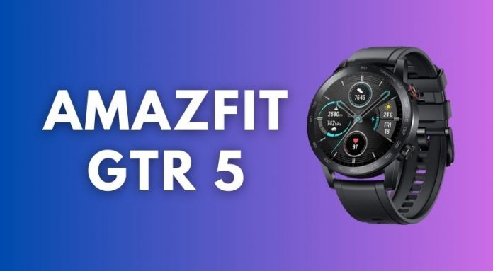AMAZFIT GTR 5 Release Date