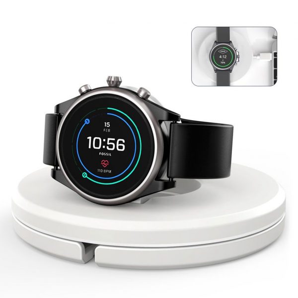Wireless Charging Pad Charging for Fossil smartwatch